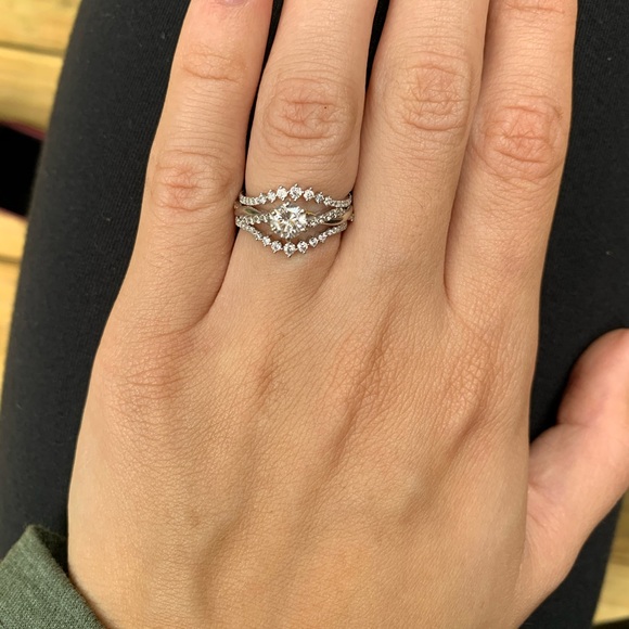 Simple single ring or Stackable. - Picture 2 of 5